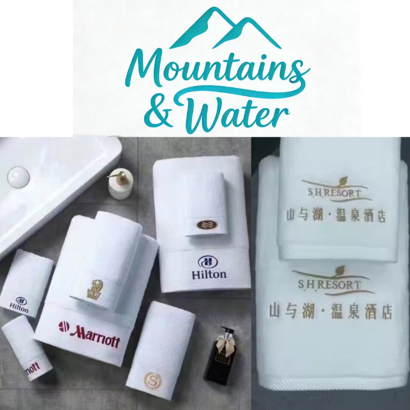 Mountains & Water,hotel bath towels,hotelbathtowel.com